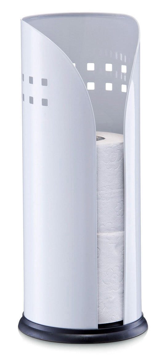 Zeller Toilettenpapierhalter weiß
