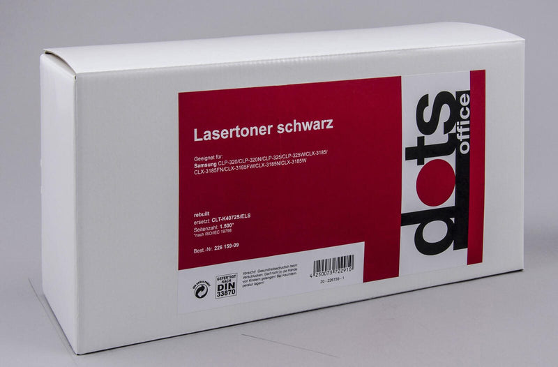 dots Toner kompatibel zu SAMSUNG CLT-K4072S (SU128A) schwarz