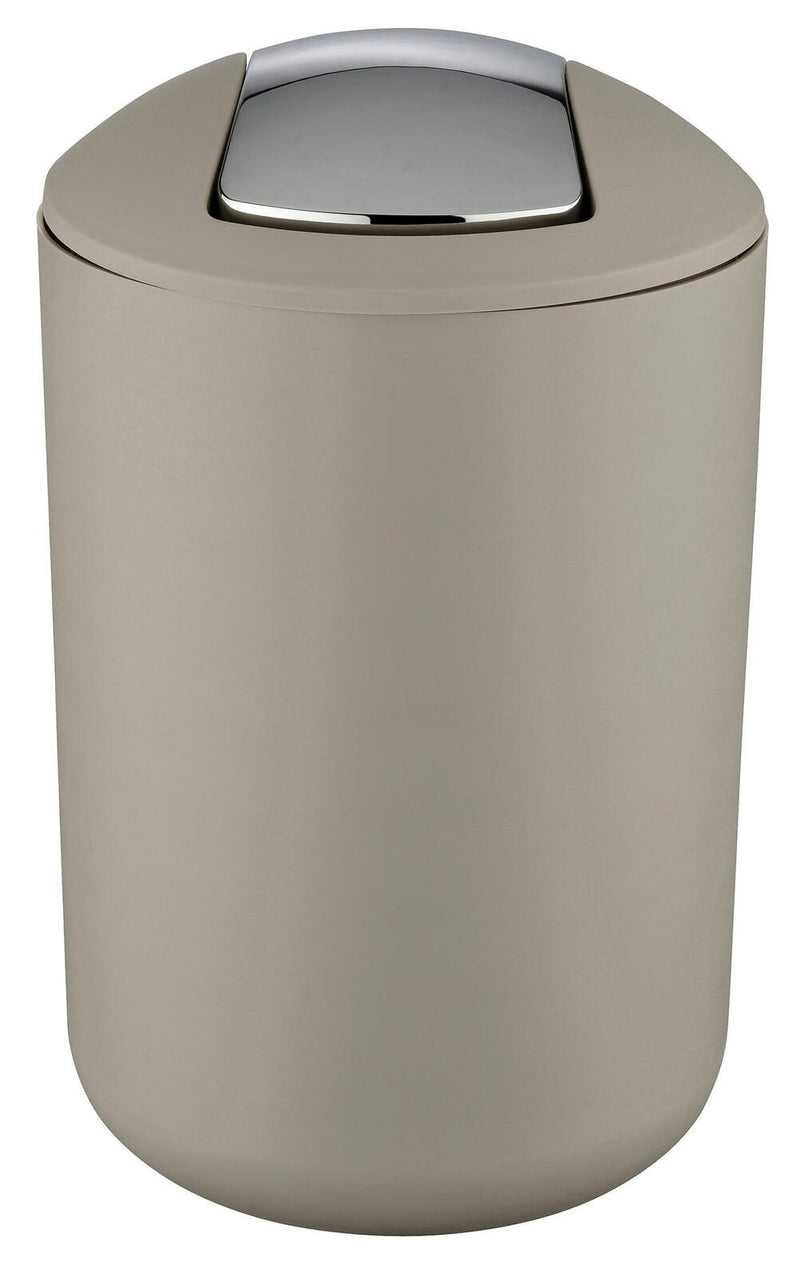 WENKO Kosmetikeimer 6,5 l taupe