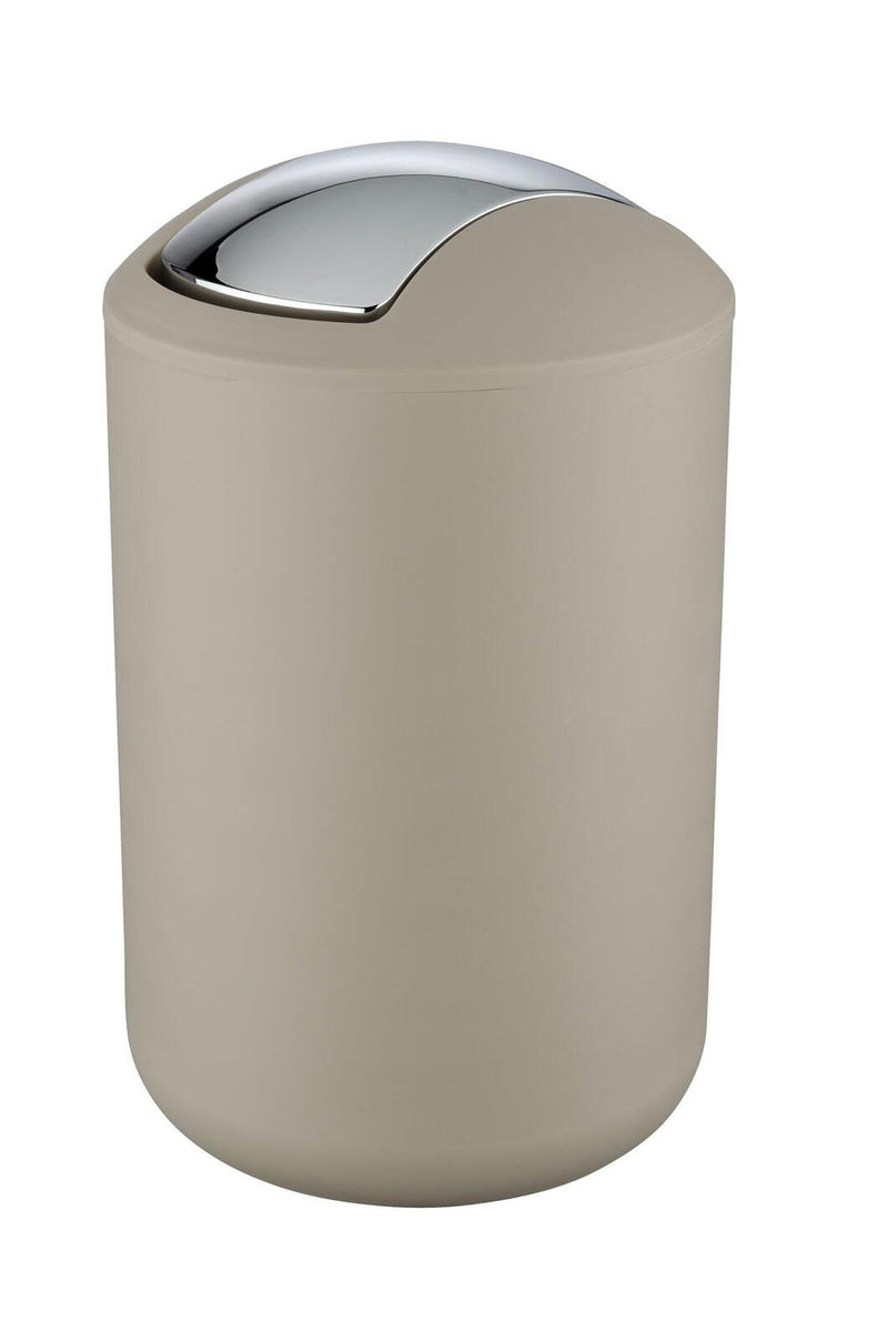 WENKO Kosmetikeimer 6,5 l taupe