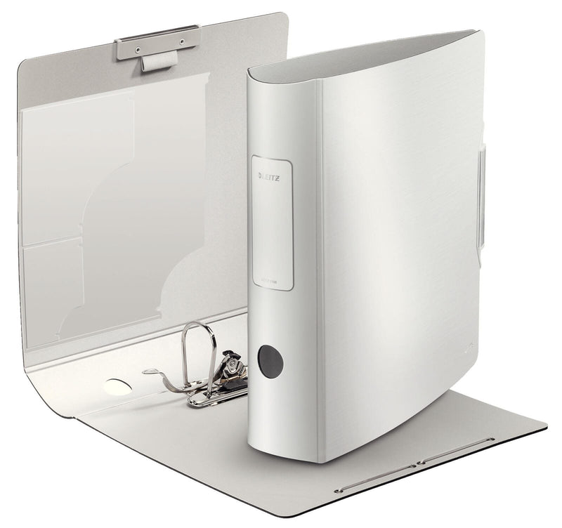 LEITZ Ordner Rückenbreite 8.2 cm DIN A4 Kunststoff arktik weiß