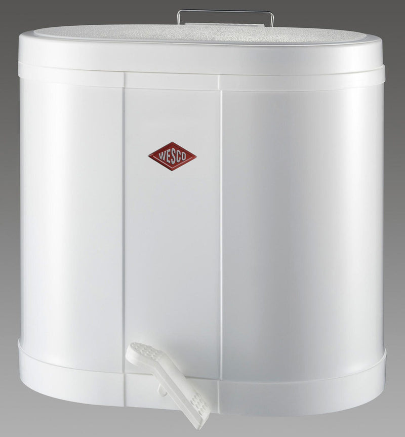 WESCO Mülltrenner 2x 15,0 l weiß