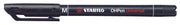 STABILO OHPen universal Folienstifte 1.0 mm Schwarz