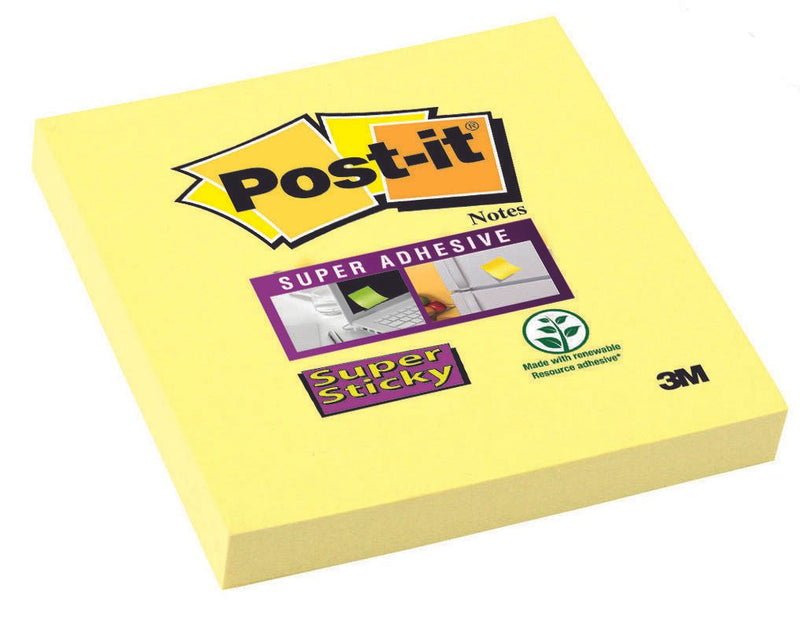 Post-it® Haftnotizen extrastark 654 gelb 14 Blöcke + GRATIS 2 Blöcke