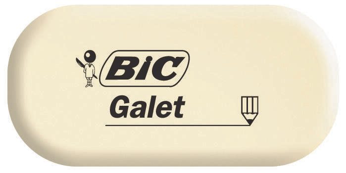 BIC® Radiergummi beige