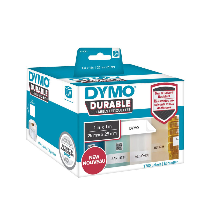 Dymo Hochleistungs-Etiketten DYMO Etiketten LW 25x25 Kunst. 2112286 25 mm x 25 mm weiß