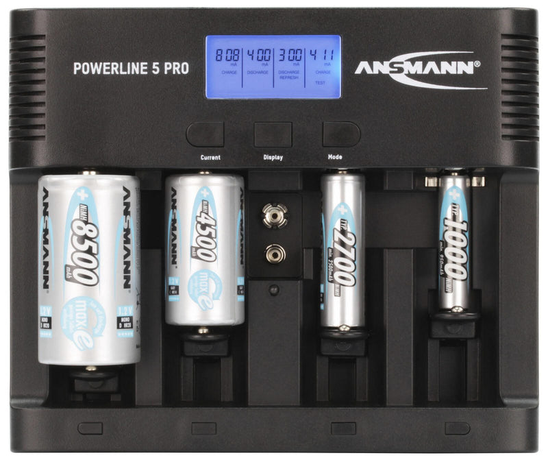 ANSMANN Akku-Ladegerät Powerline 5 Pro