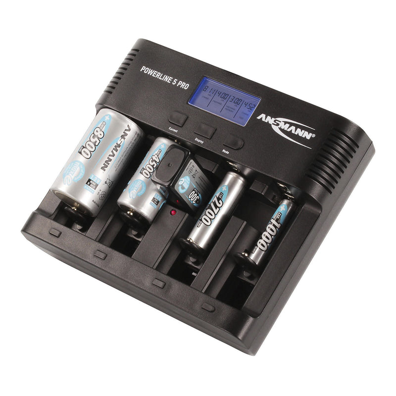 ANSMANN Akku-Ladegerät Powerline 5 Pro