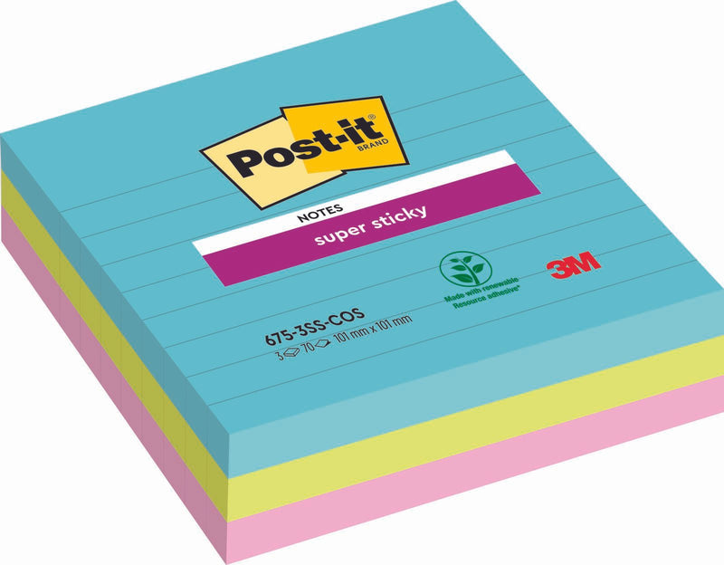 Post-it® Haftnotizen 10,0 x 10,0 cm