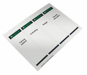 LEITZ Ordneretiketten für 8 cm Rückenbreite 61,5 x 192,0 mm