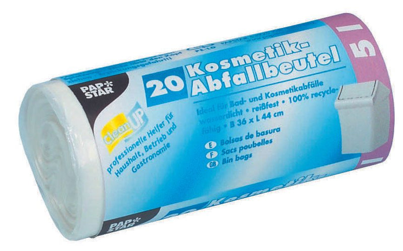PAPSTAR Kosmetikbeutel 5,0 l weiß