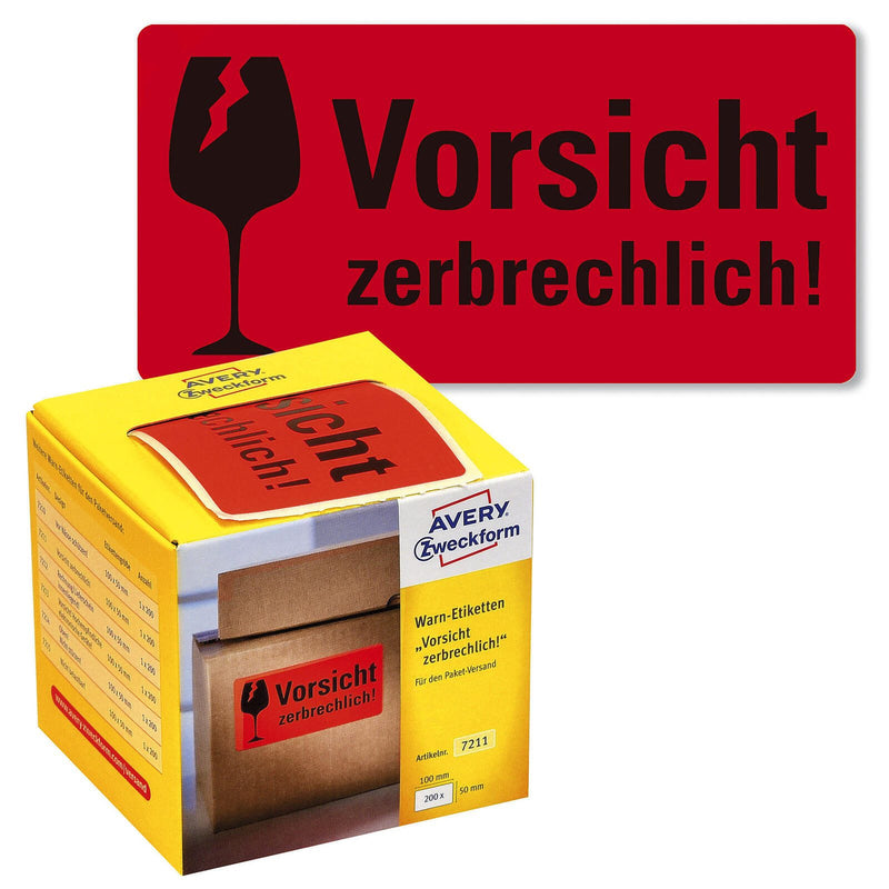 AVERY Zweckform Warnetiketten 100,0 x 50,0 mm