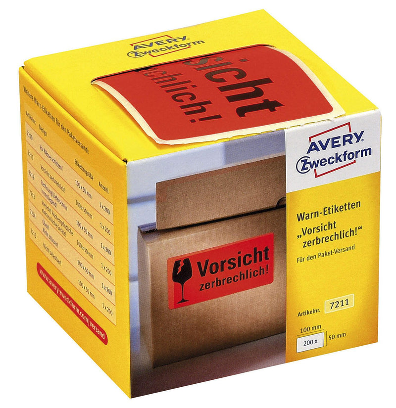 AVERY Zweckform Warnetiketten 100,0 x 50,0 mm