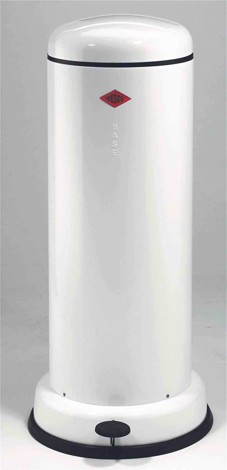 WESCO Mülleimer 30,0 l weiß