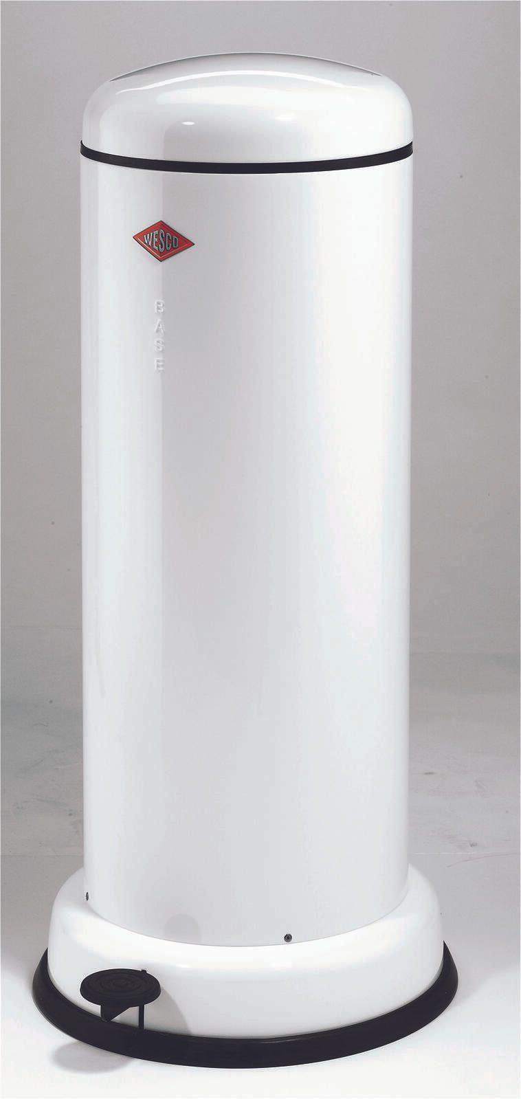 WESCO Mülleimer 30,0 l weiß