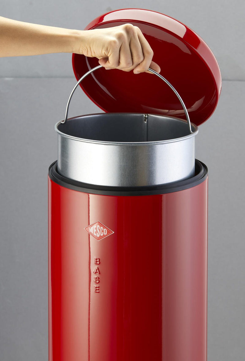 WESCO Mülleimer 30,0 l rot