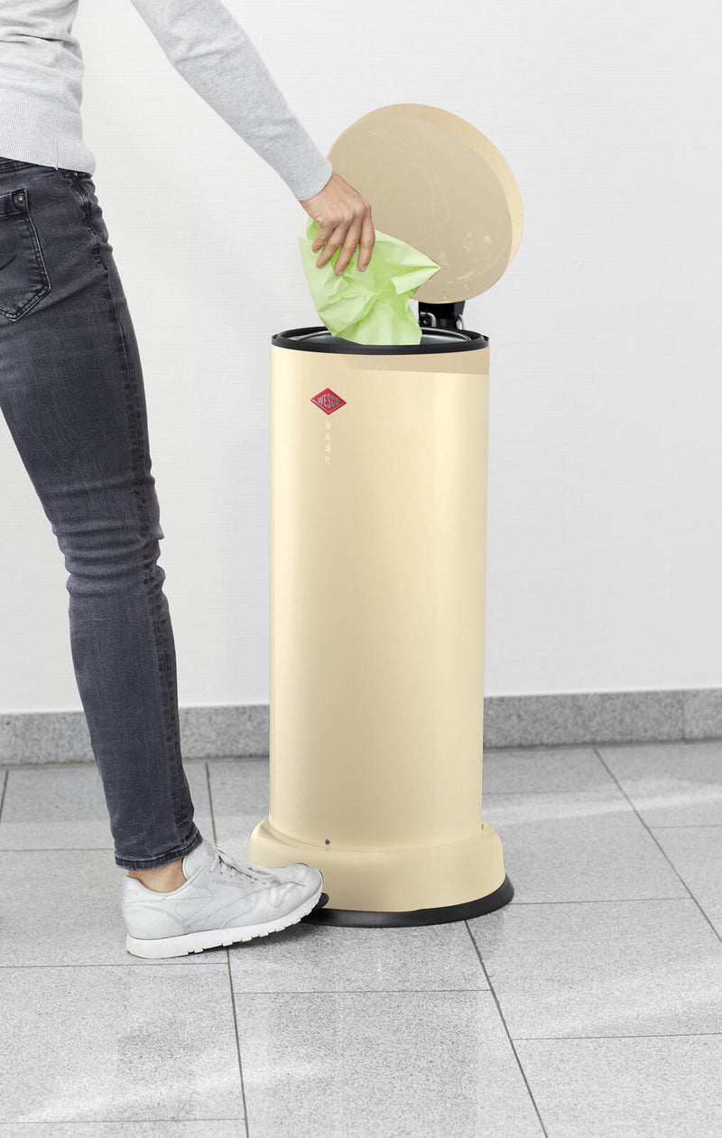 WESCO Mülleimer 30,0 l mandel