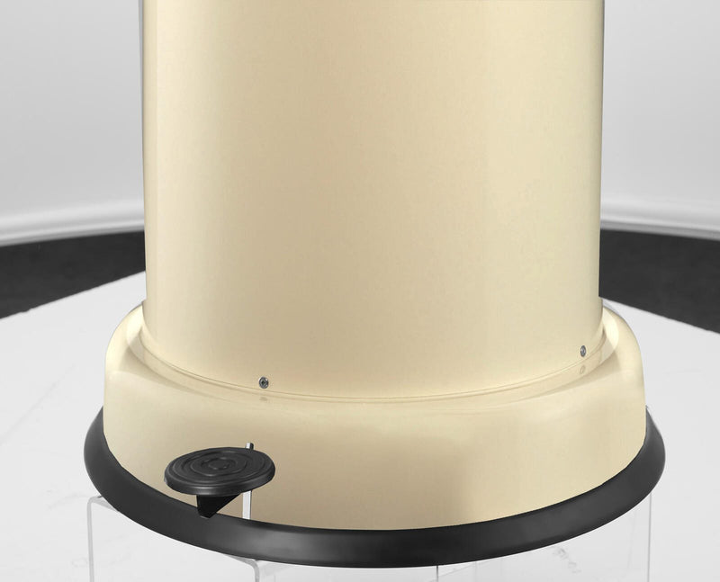 WESCO Mülleimer 30,0 l mandel