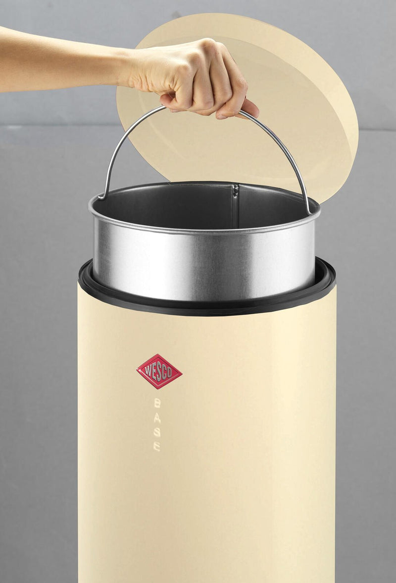 WESCO Mülleimer 30,0 l mandel