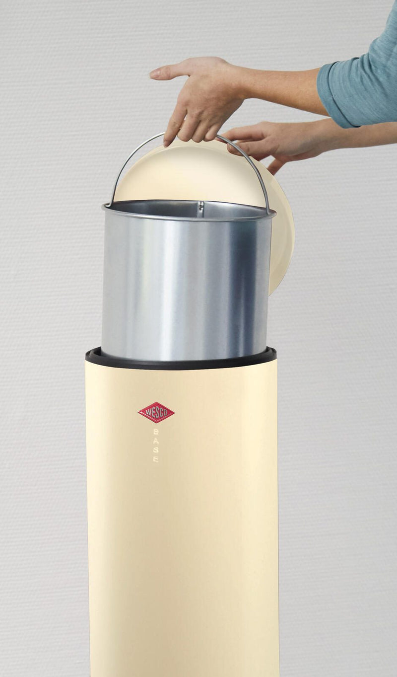 WESCO Mülleimer 30,0 l mandel