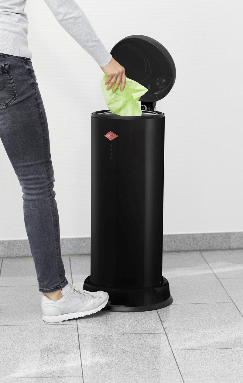 WESCO Mülleimer 30,0 l schwarz