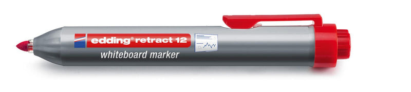 edding retract 12 Whiteboard-Marker 1.5 - 3.0 mm Rot