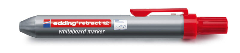 edding retract 12 Whiteboard-Marker 1.5 - 3.0 mm Rot