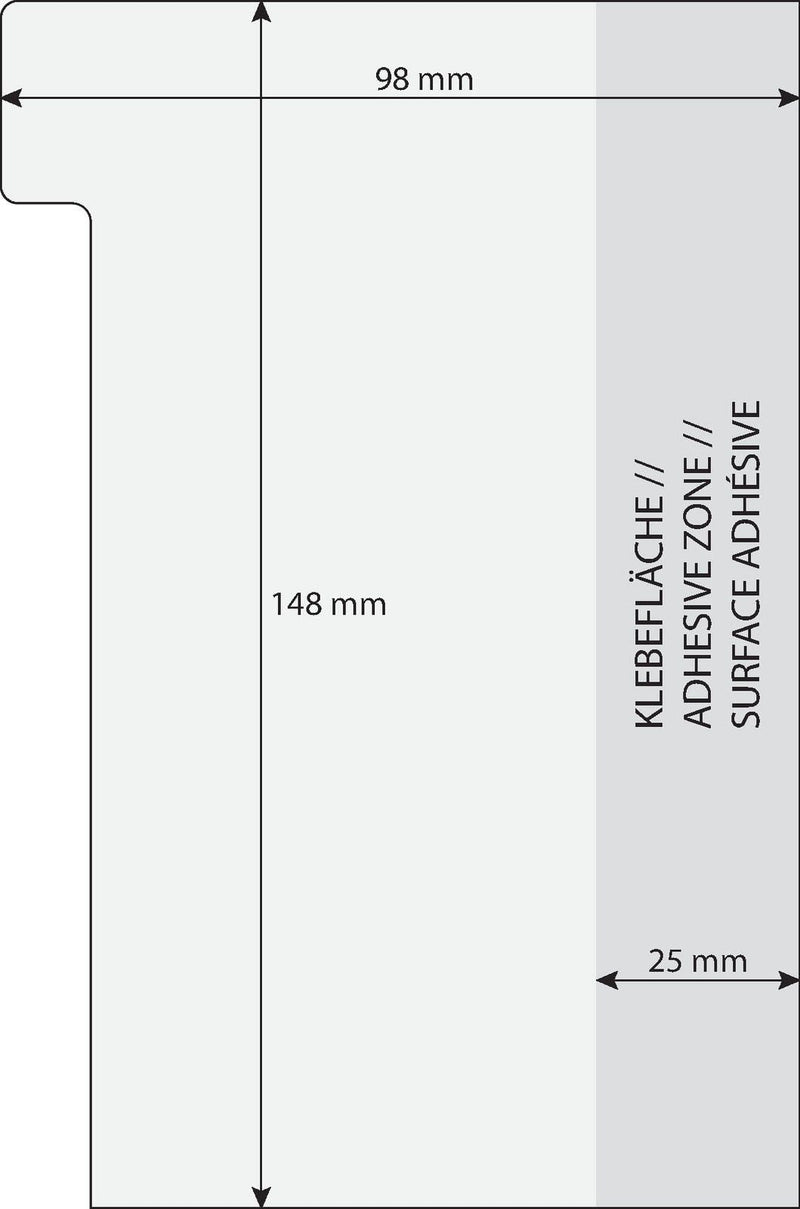 SIGEL Haftnotizen 9,8 x 14,8 cm