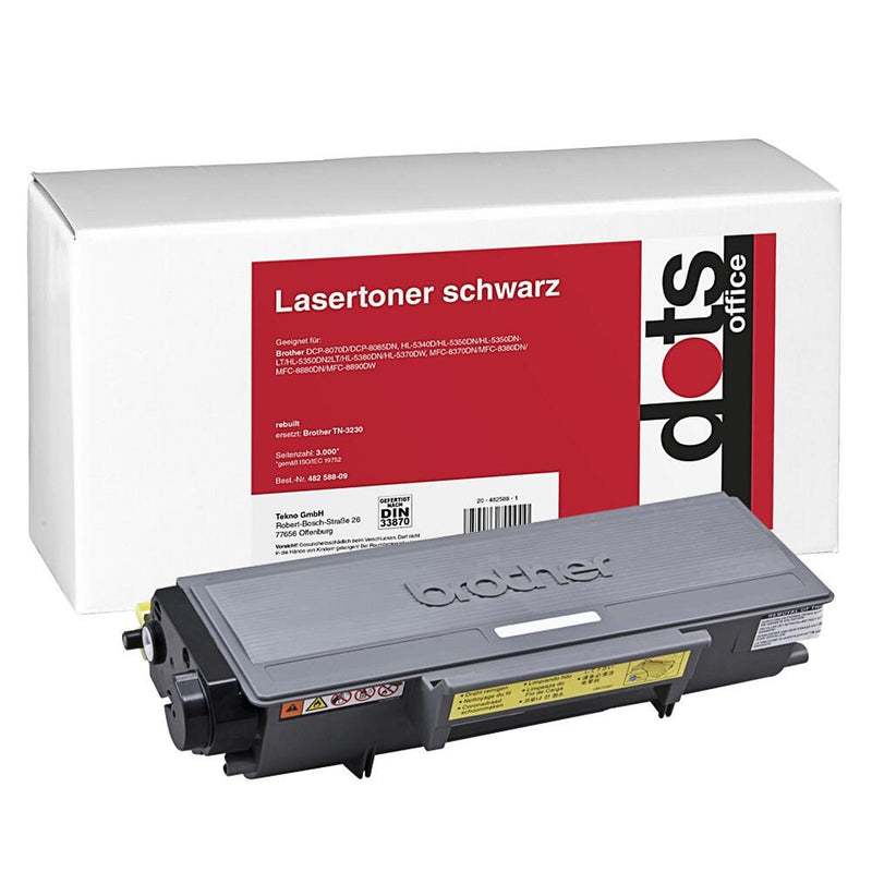 dots Toner kompatibel zu brother TN-3230 schwarz