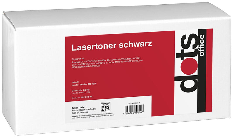 dots Toner kompatibel zu brother TN-3230 schwarz