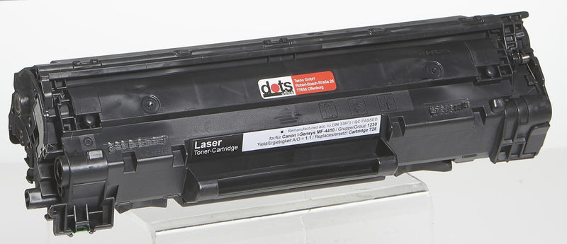 dots Toner kompatibel zu Canon 728 BK schwarz