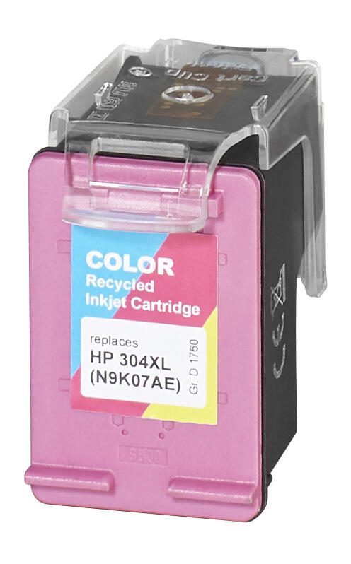 dots Druckerpatrone kompatibel zu HP 304XL (N9K07AE) color