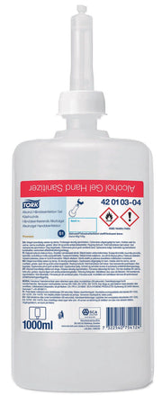 TORK Händedesinfektionsgel 1,0 l