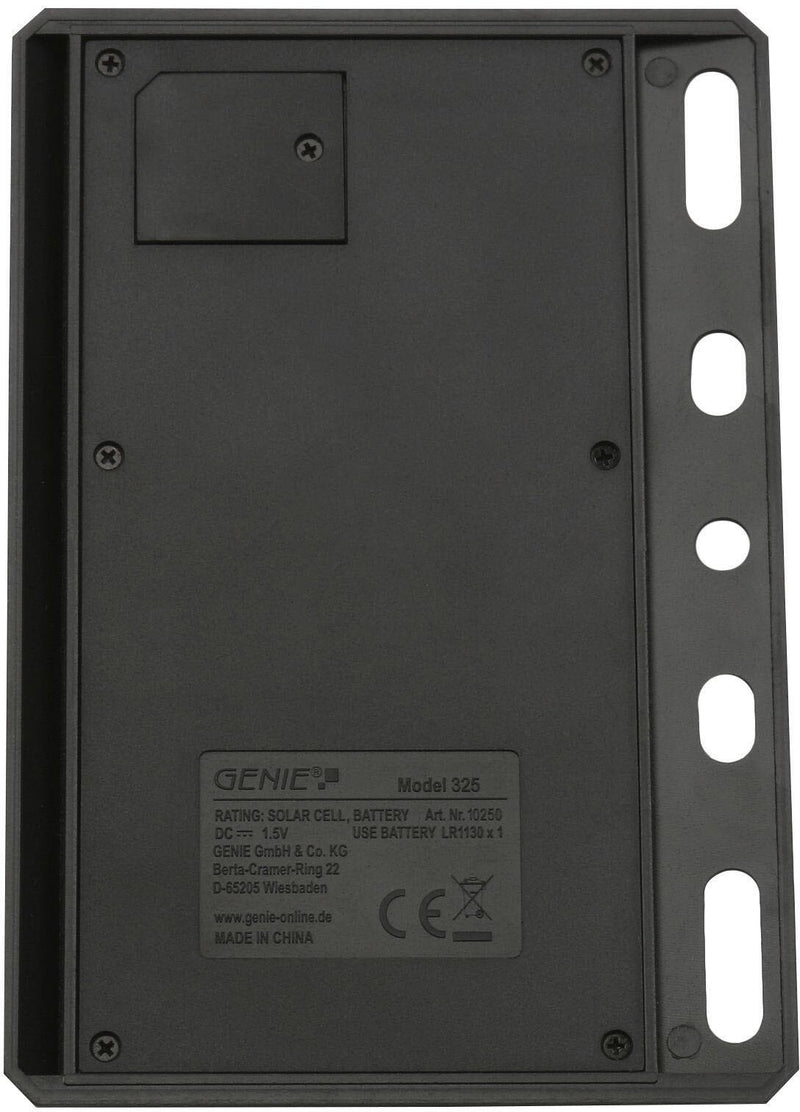 GENIE Taschenrechner 325 schwarz