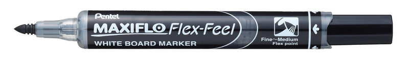 Pentel MAXIFLO Flex-Feel Whiteboard-Marker 2.0 - 5.0 mm Schwarz