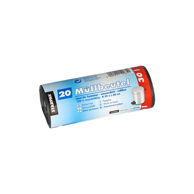 PAPSTAR Müllbeutel 30,0 l grau