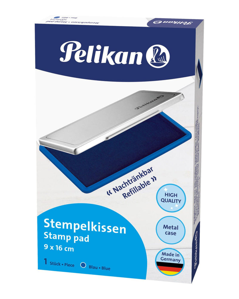 Pelikan Stempelkissen 16,0 x 9,0 cm blau