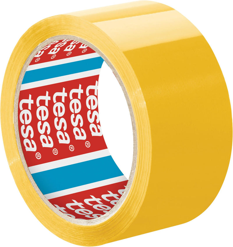 tesa Packband 50 mm x 50 m gelb