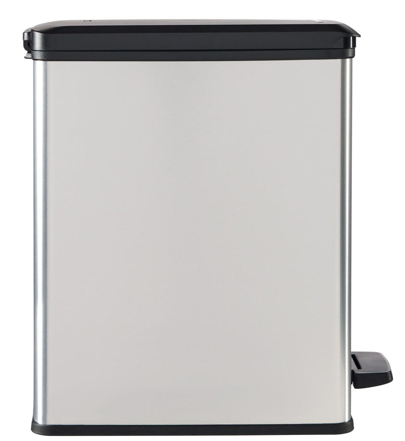 curver Mülleimer 25,0 l silbermetallic