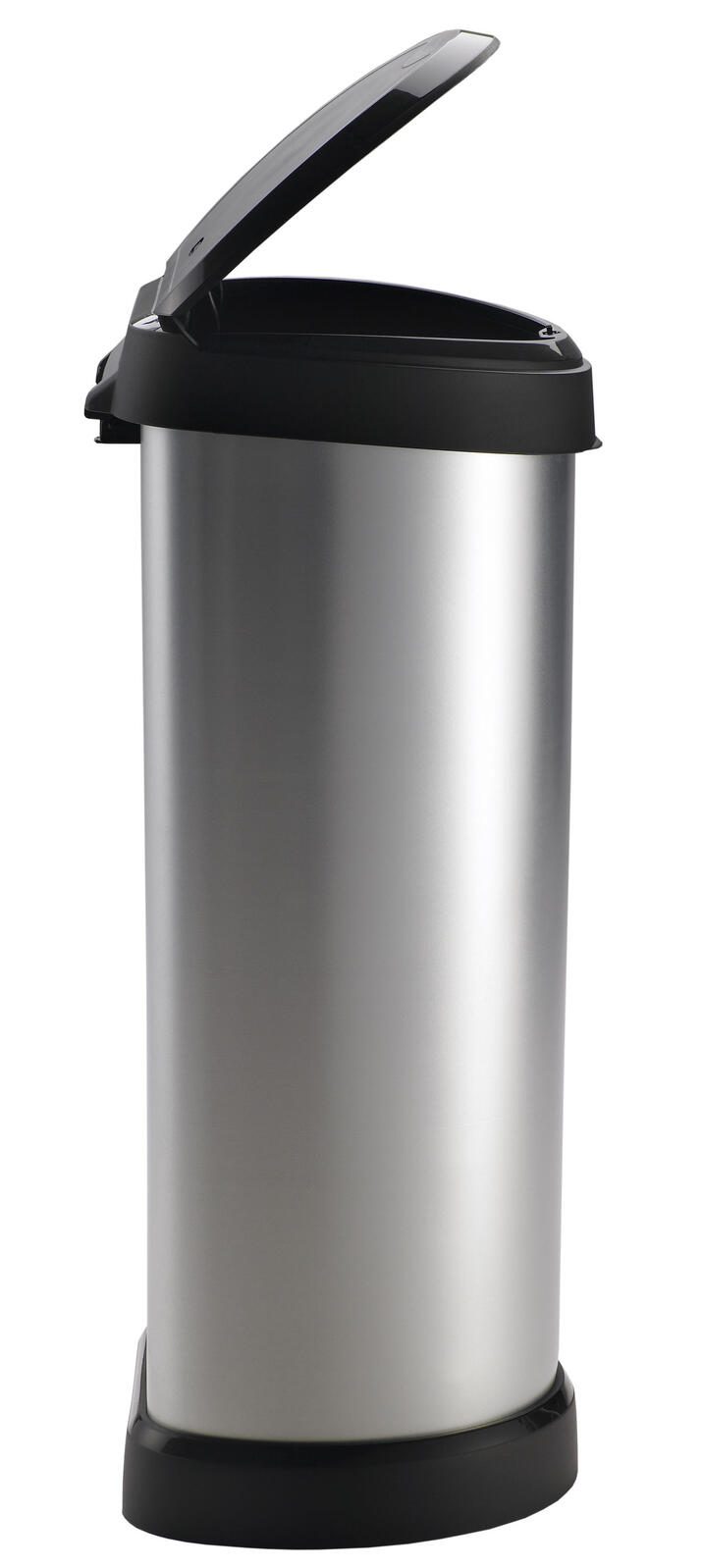 curver Mülleimer 40,0 l silbermetallic