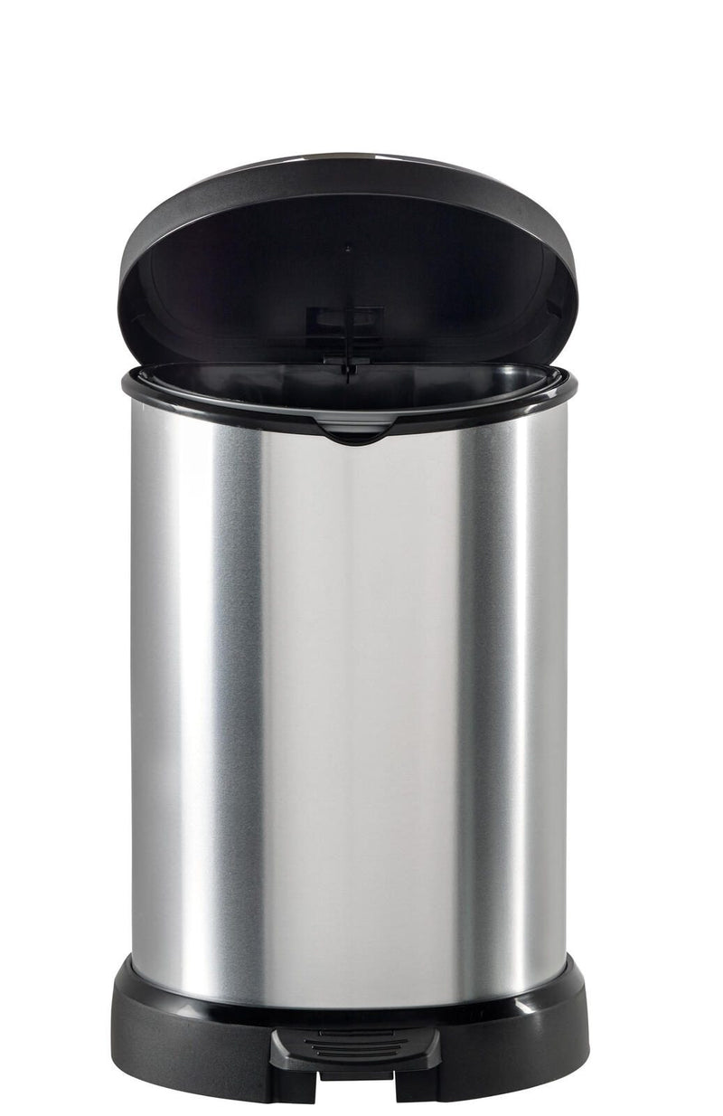 curver Mülleimer 20,0 l silbermetallic