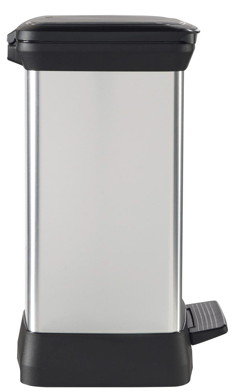 curver Mülltrenner 10,0 + 18,0 l silbermetallic