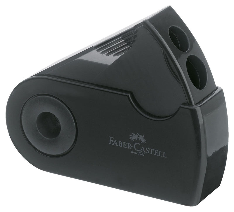 FABER-CASTELL Dosenspitzer doppelt schwarz