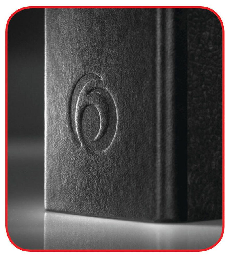 herlitz Ordner Rückenbreite 8 cm DIN A5 quer Karton schwarz