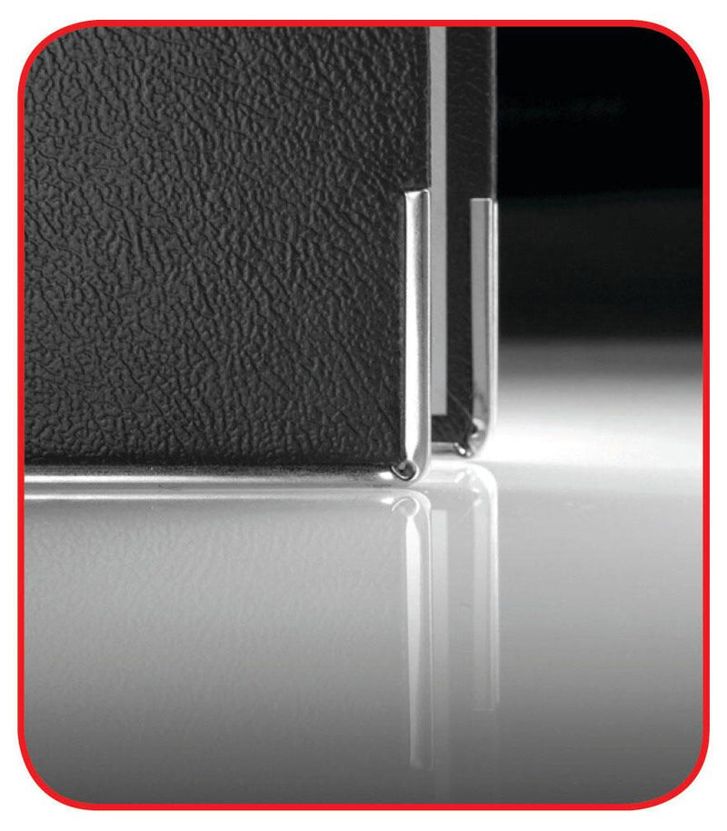 herlitz Ordner Rückenbreite 8 cm DIN A5 quer Karton schwarz