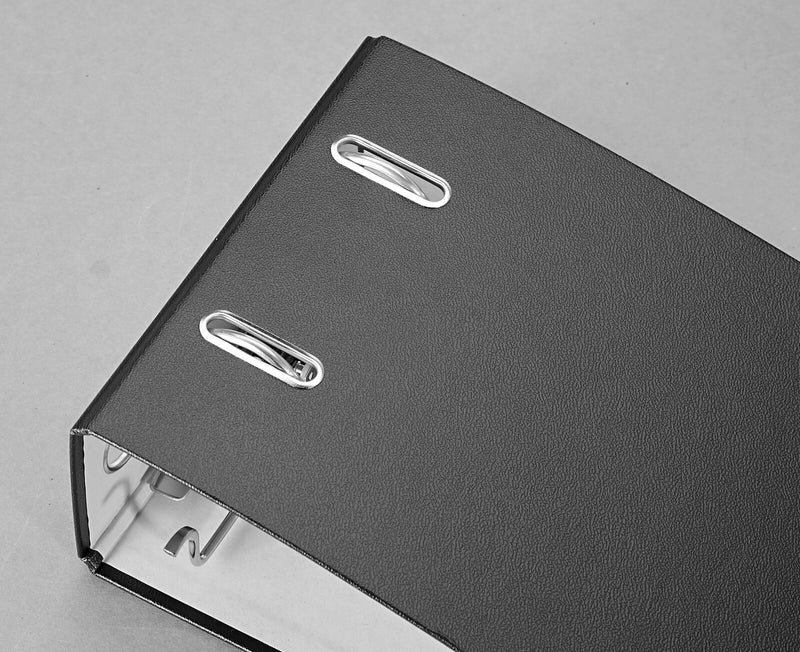 herlitz Ordner Rückenbreite 8 cm DIN A5 quer Karton schwarz