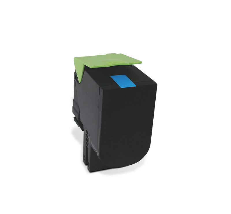 edding Toner EDD-6037 cyan kompatibel zu LEXMARK 70C2HC0