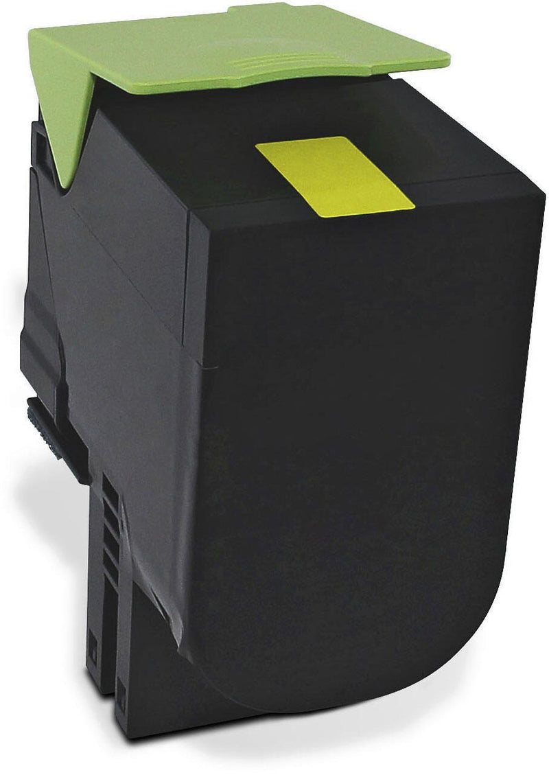 edding Toner EDD-6043 gelb kompatibel zu LEXMARK 80C2SY0