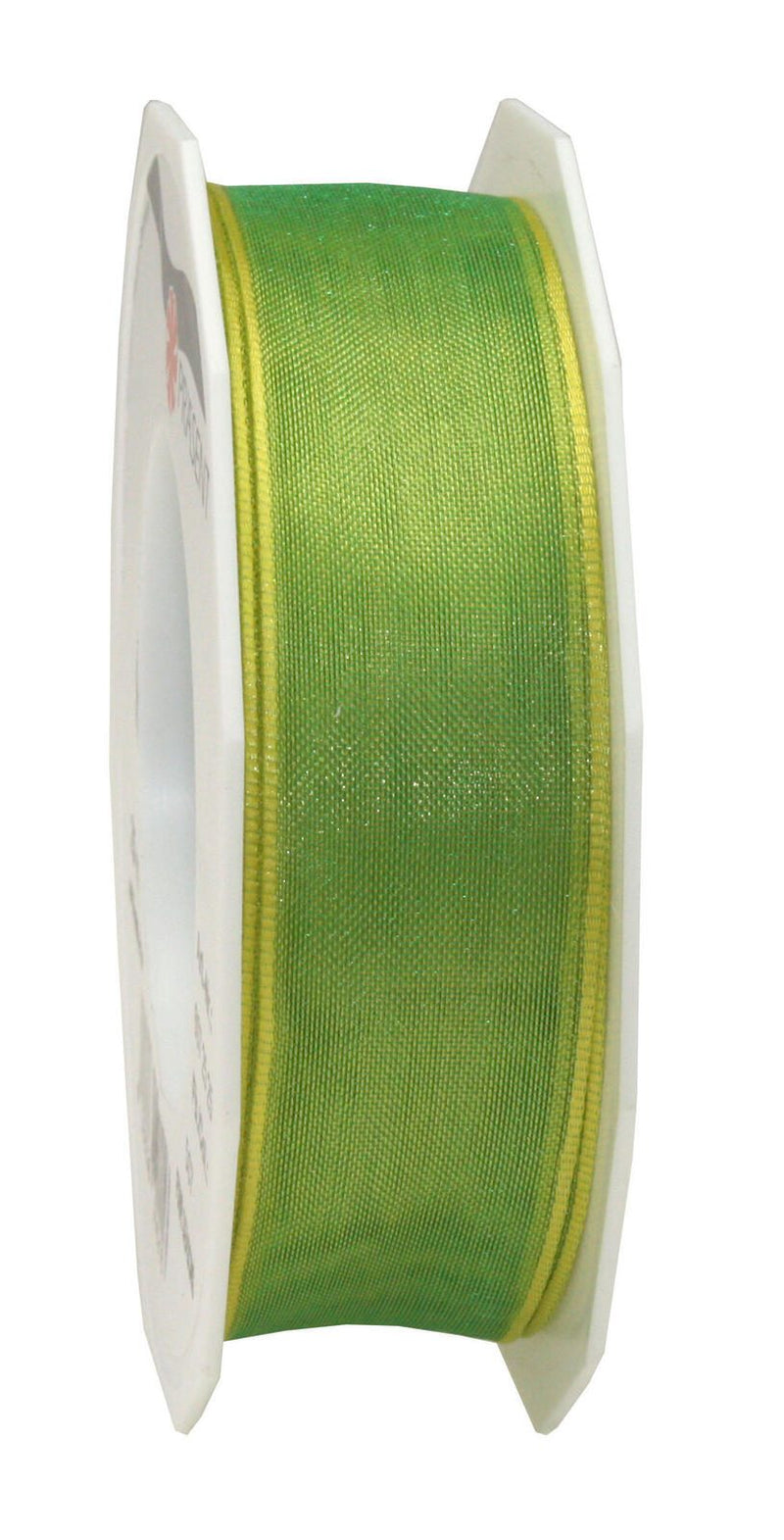 PRÄSENT Geschenkbänder 25 mm x 25 m limette