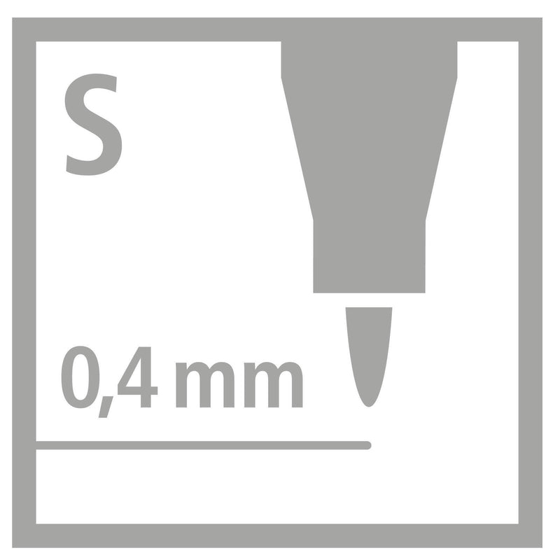 STABILO Permanentmarker 0.4 cm Mehrfarbig